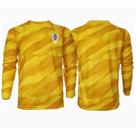 Pánské fotbalový oblečení Chorvatsko Brankář Domácí košile ME 2024 Dlouhým Rukávem